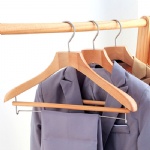 Wooden Deluxe Hangers（Beech wood)